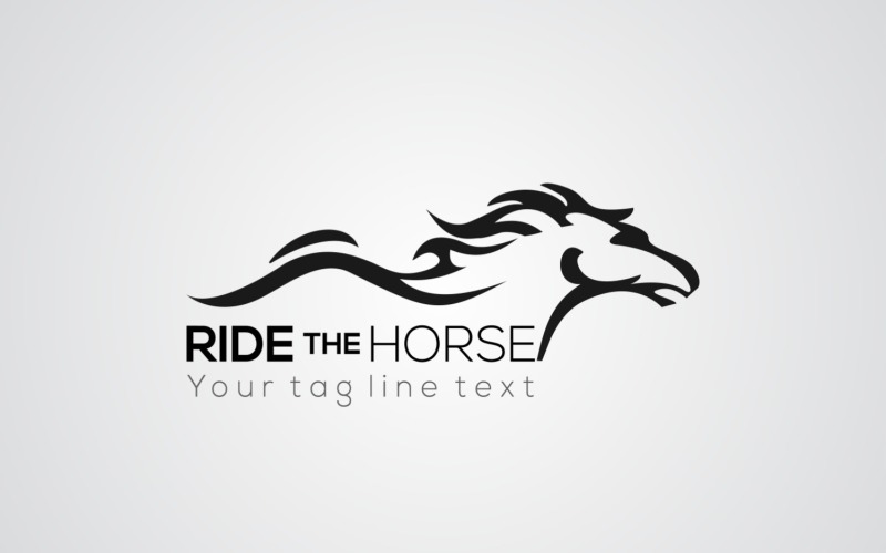 Ride The House Logo Design Template Logo Template