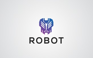 Robot Logo Design Template