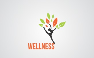 Wellness Logo Design Template