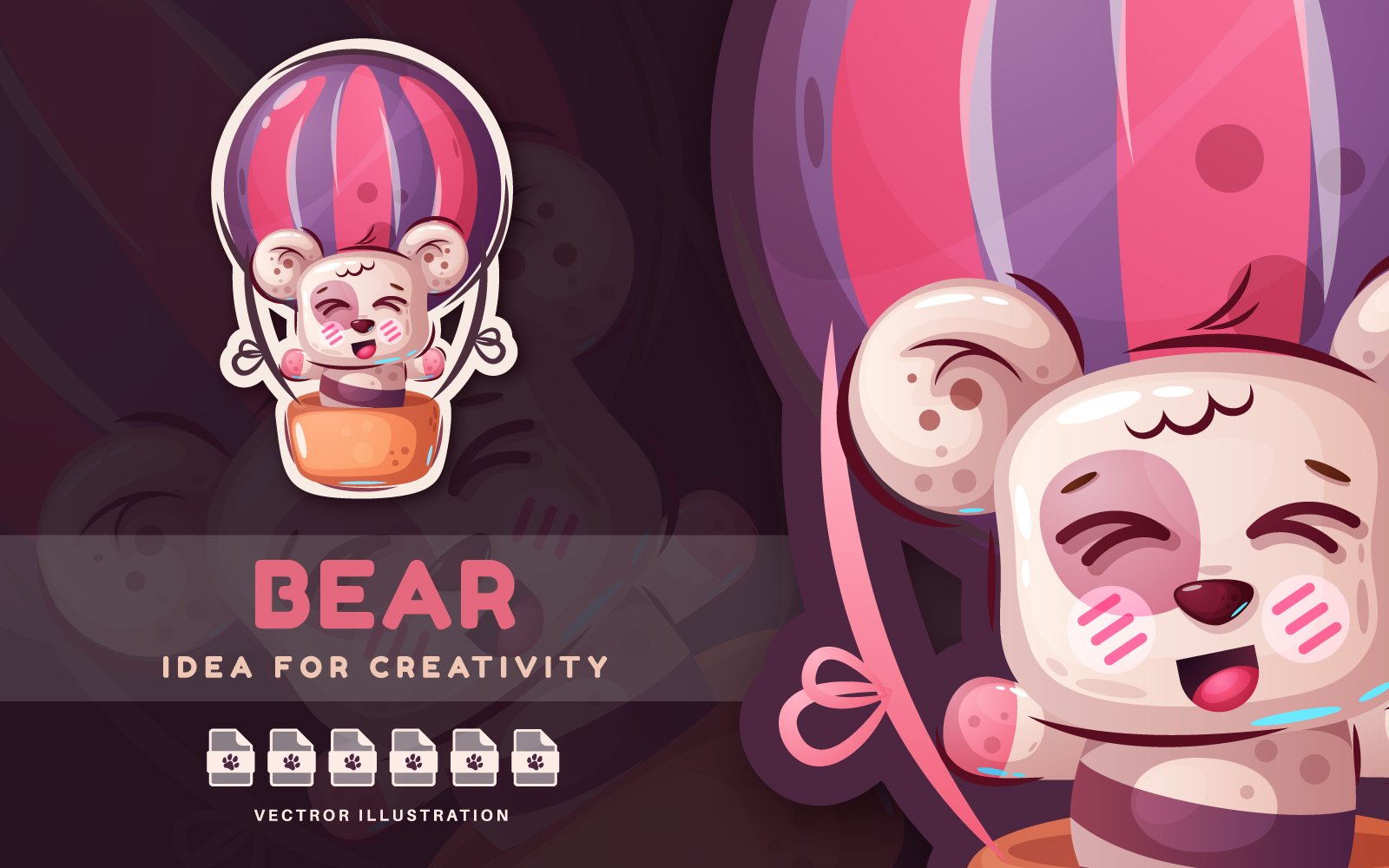 Kit Graphique #202317 Caractere Sticker Web Design - Logo template Preview