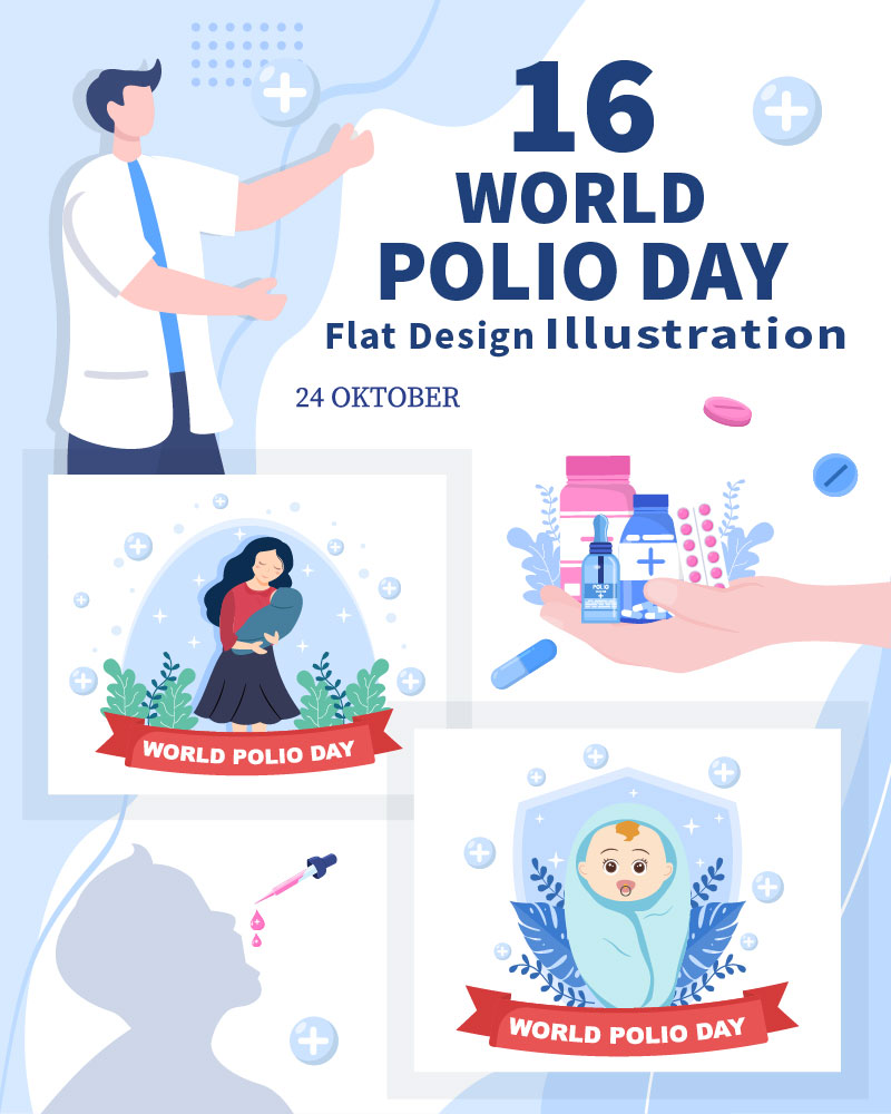 Kit Graphique #202321 Monde Polio Divers Modles Web - Logo template Preview