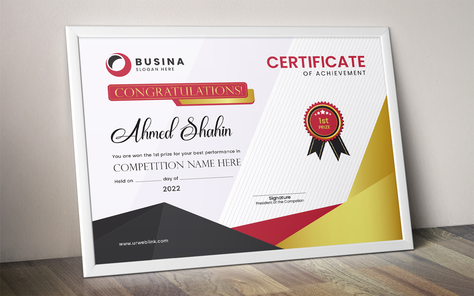 Template #202364 Award Completion Webdesign Template - Logo template Preview