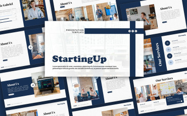 StartingUp Startup Presentation Template