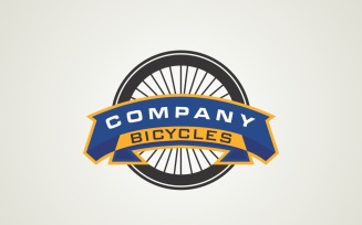 Company Bicycles Logo Design Template