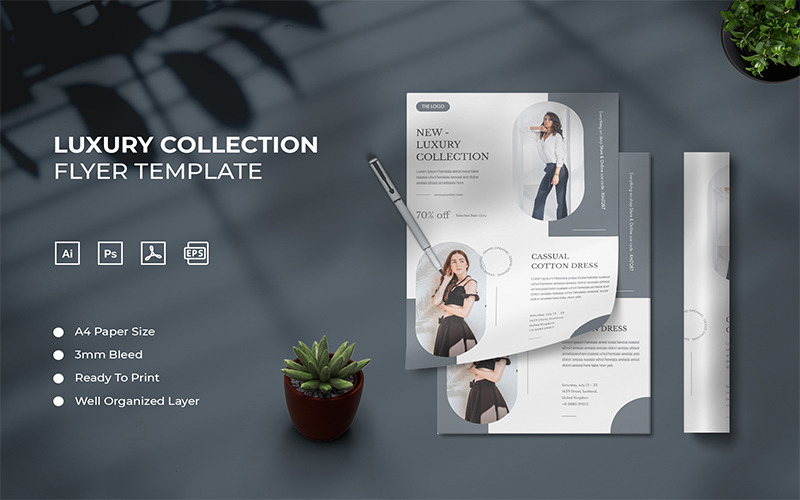 Luxury Collection - Flyer Template Corporate Identity