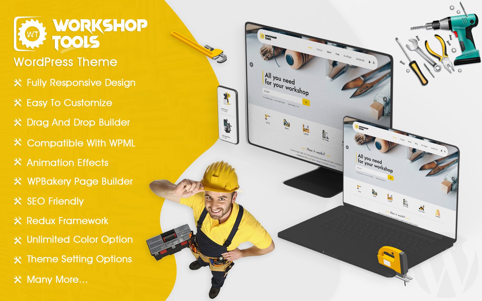 Template #202618 Tools Woocommerce Webdesign Template - Logo template Preview