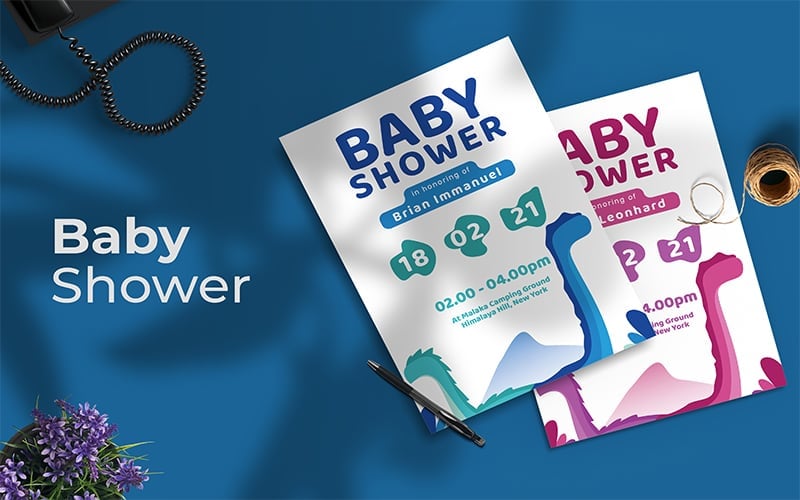 Kit Graphique #202636 Baby Douche Divers Modles Web - Logo template Preview