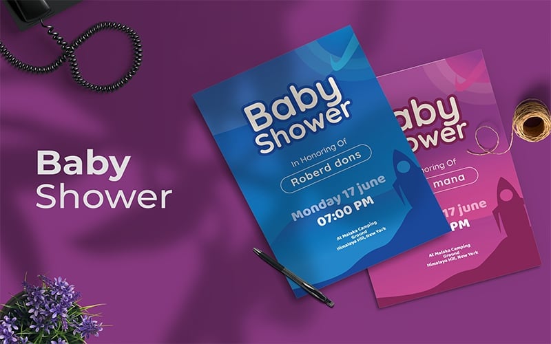 Kit Graphique #202640 Baby Douche Divers Modles Web - Logo template Preview