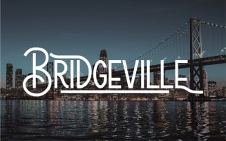 Bridgeville Classic Display Font