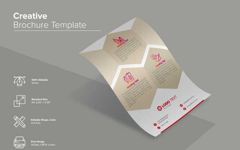 Creative Brochure Template Corporate Identity