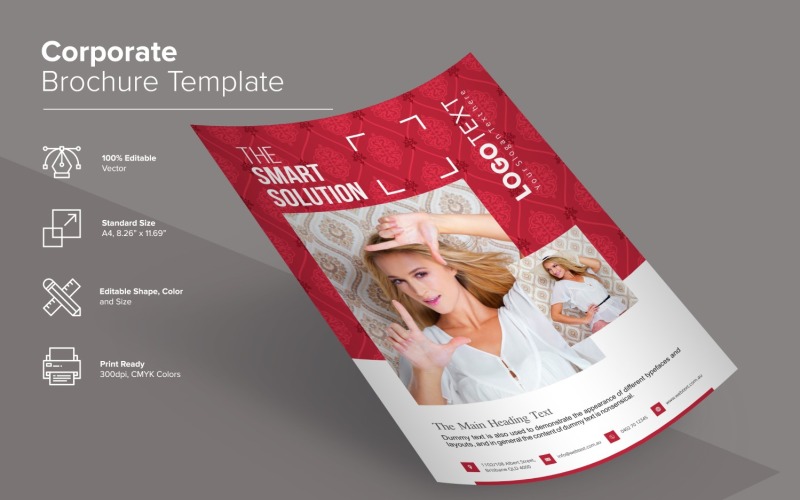 Faison Creative Brochure Design Template Corporate Identity