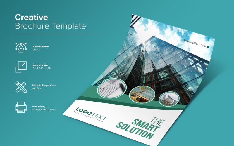 Real Estate Brochure Design Template Corporate Identity
