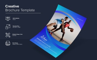Sport Brochure Design Template