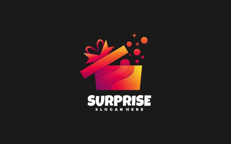 Surprise Gradient Colorful Logo Logo Template