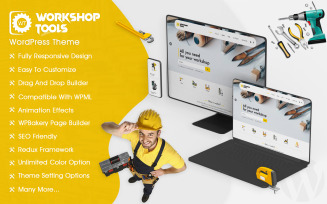Workshop Tools Store WooCommerce Theme