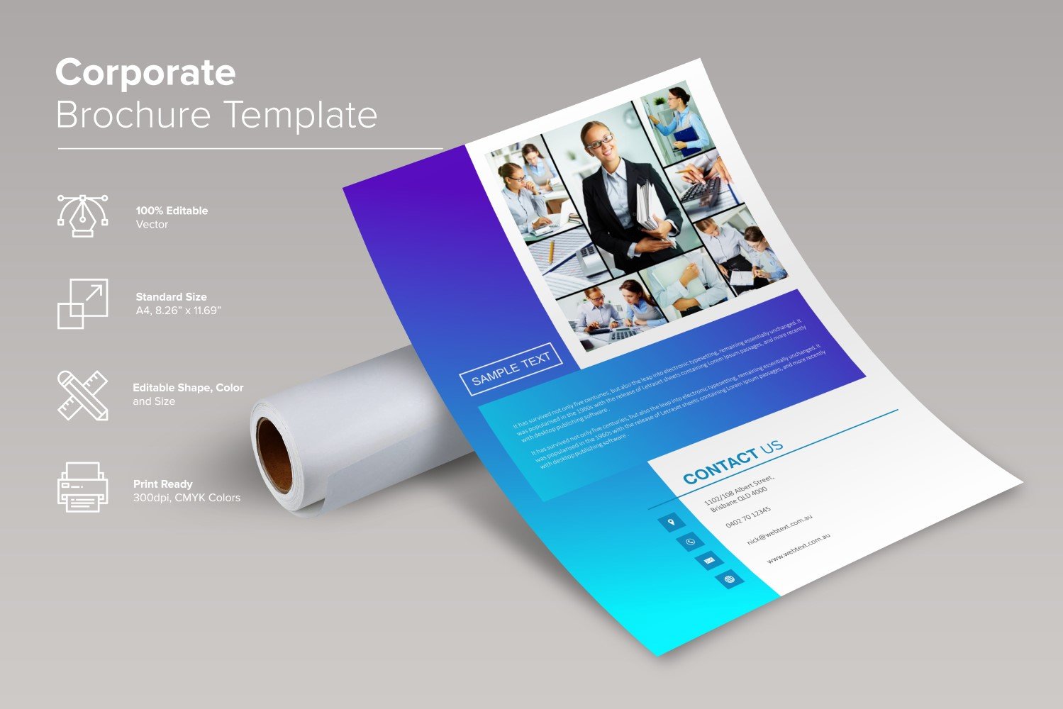 Template #202711 Business Identity Webdesign Template - Logo template Preview