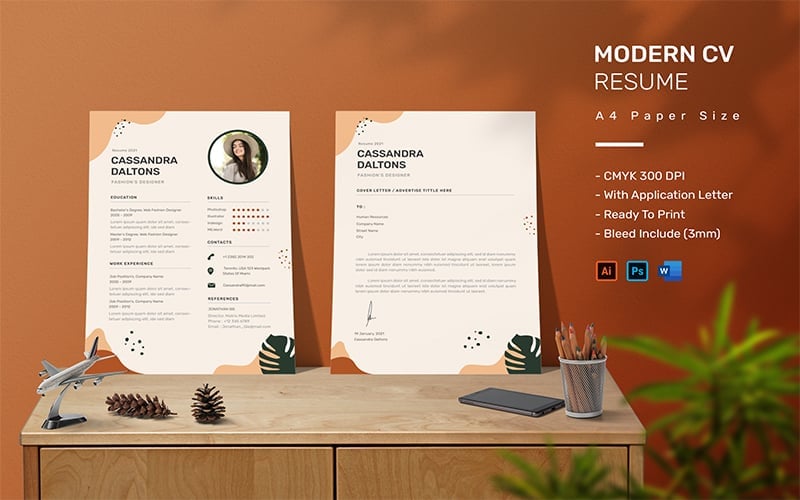 Kit Graphique #202758 Resume Business Divers Modles Web - Logo template Preview