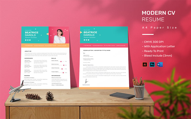 Kit Graphique #202759 Resume Business Divers Modles Web - Logo template Preview