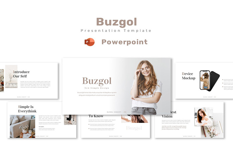 Buzgol - Powerpoint Template PowerPoint Template