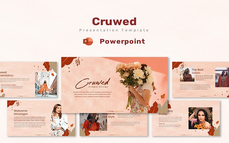 Cruwed - Powerpoint Template PowerPoint Template