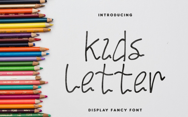 Kids Letter Unique Display Font