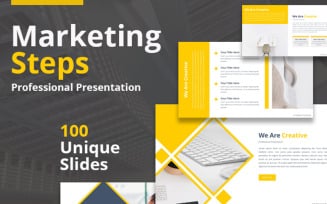Marketing Steps Powerpoint Template