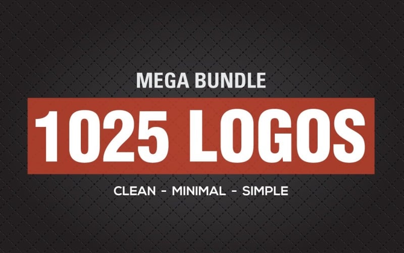 1025 Mega Premium Logos Bundle (NEW) Logo Template