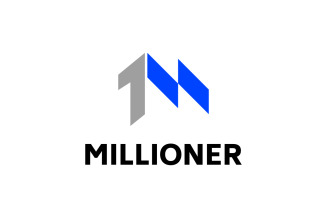One Million Up Arrow Logo