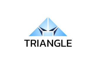 Triangle - Dynamic Futuristic Dimension Logo
