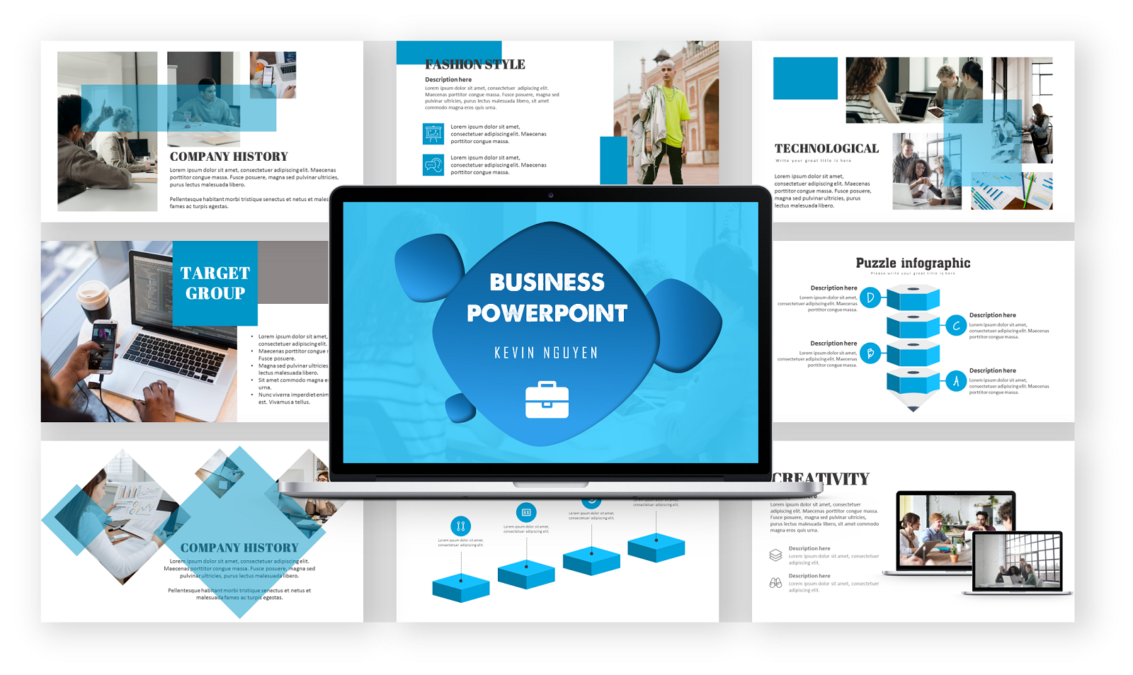 Multipurpose PowerPoint Design Presentation Template
