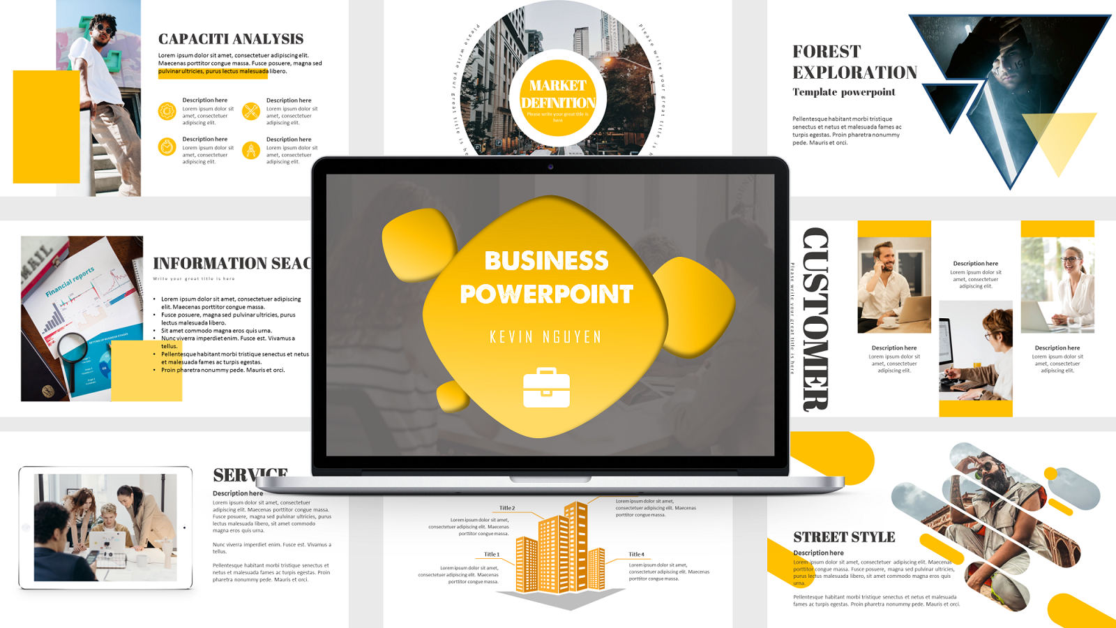 Multipurpose PowerPoint Design Presentation Template New