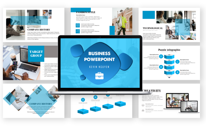 Multipurpose PowerPoint Design Presentation Template PowerPoint Template