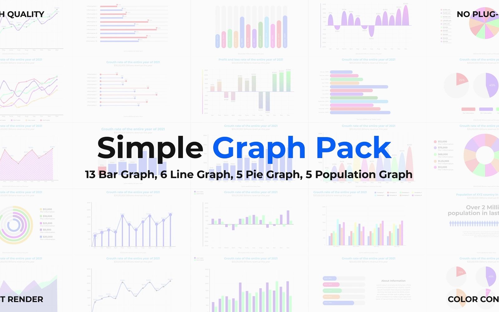 Kit Graphique #203275 Graph Chart Divers Modles Web - Logo template Preview