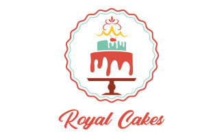 Royal Cakes Logo Template