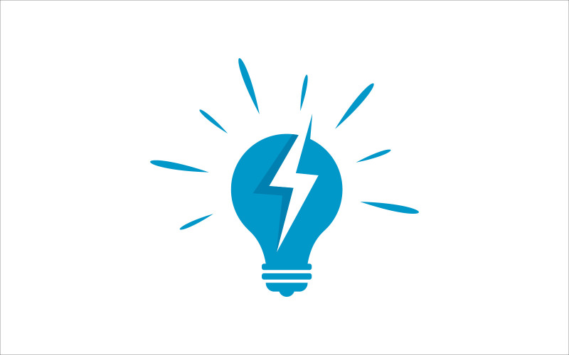 Smart electrical vector template Logo Template