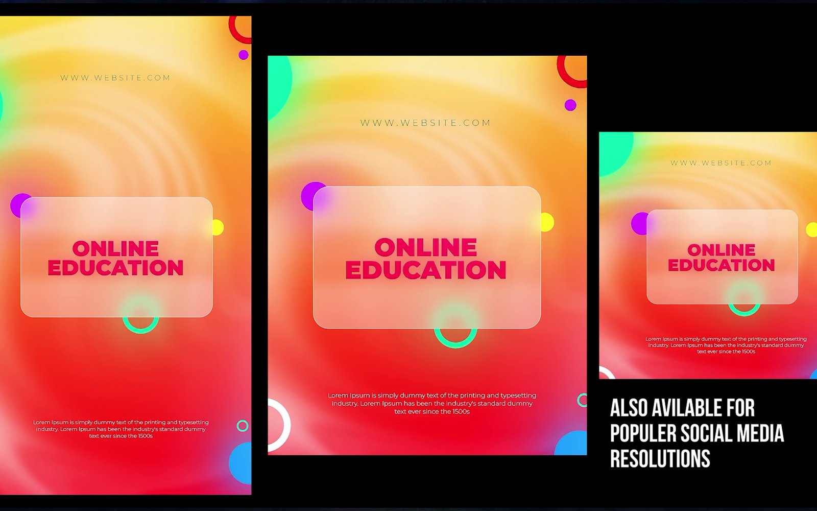 Kit Graphique #204127 Online Education Divers Modles Web - Logo template Preview