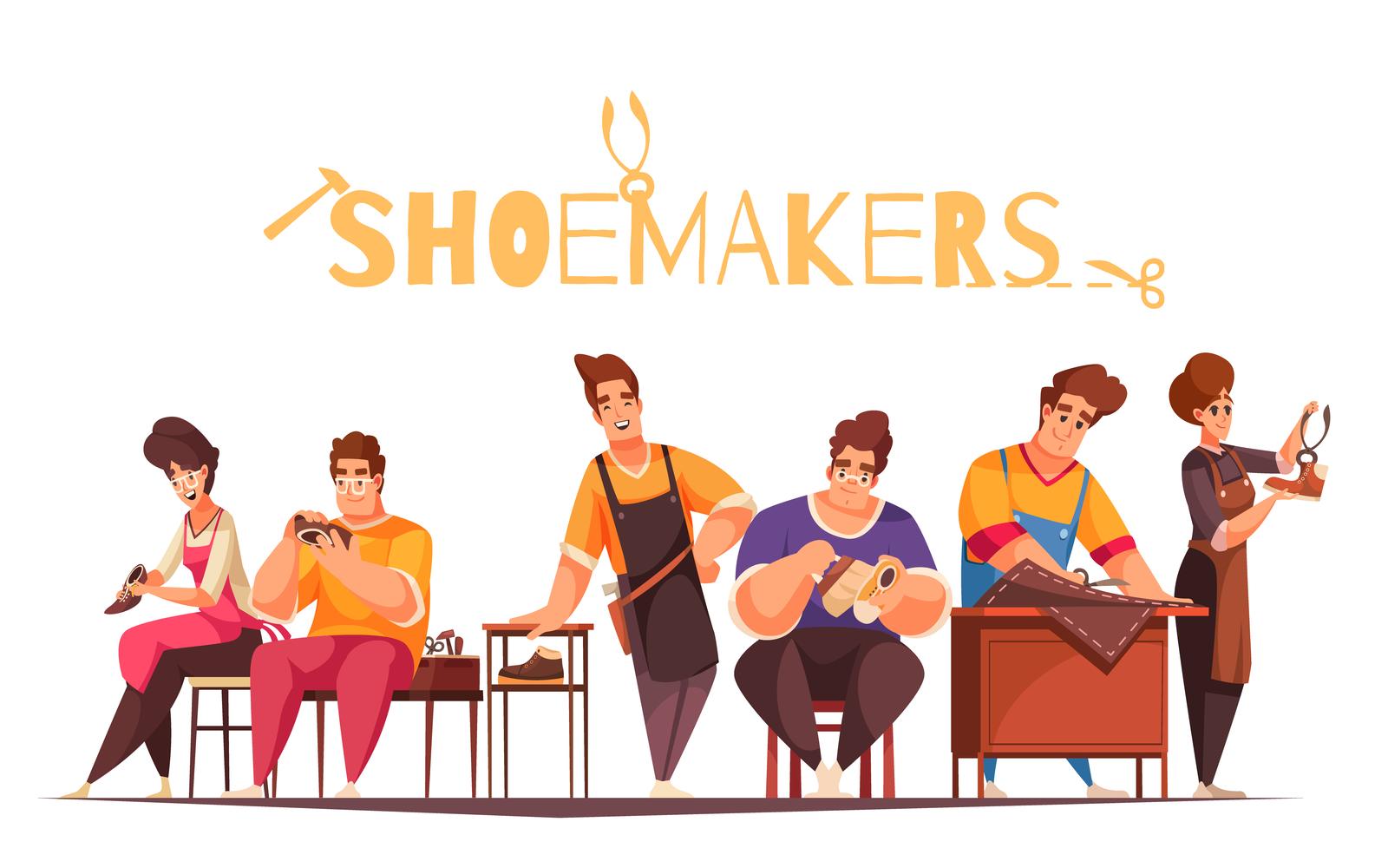 Kit Graphique #204258 Shoemaker Shoe Divers Modles Web - Logo template Preview