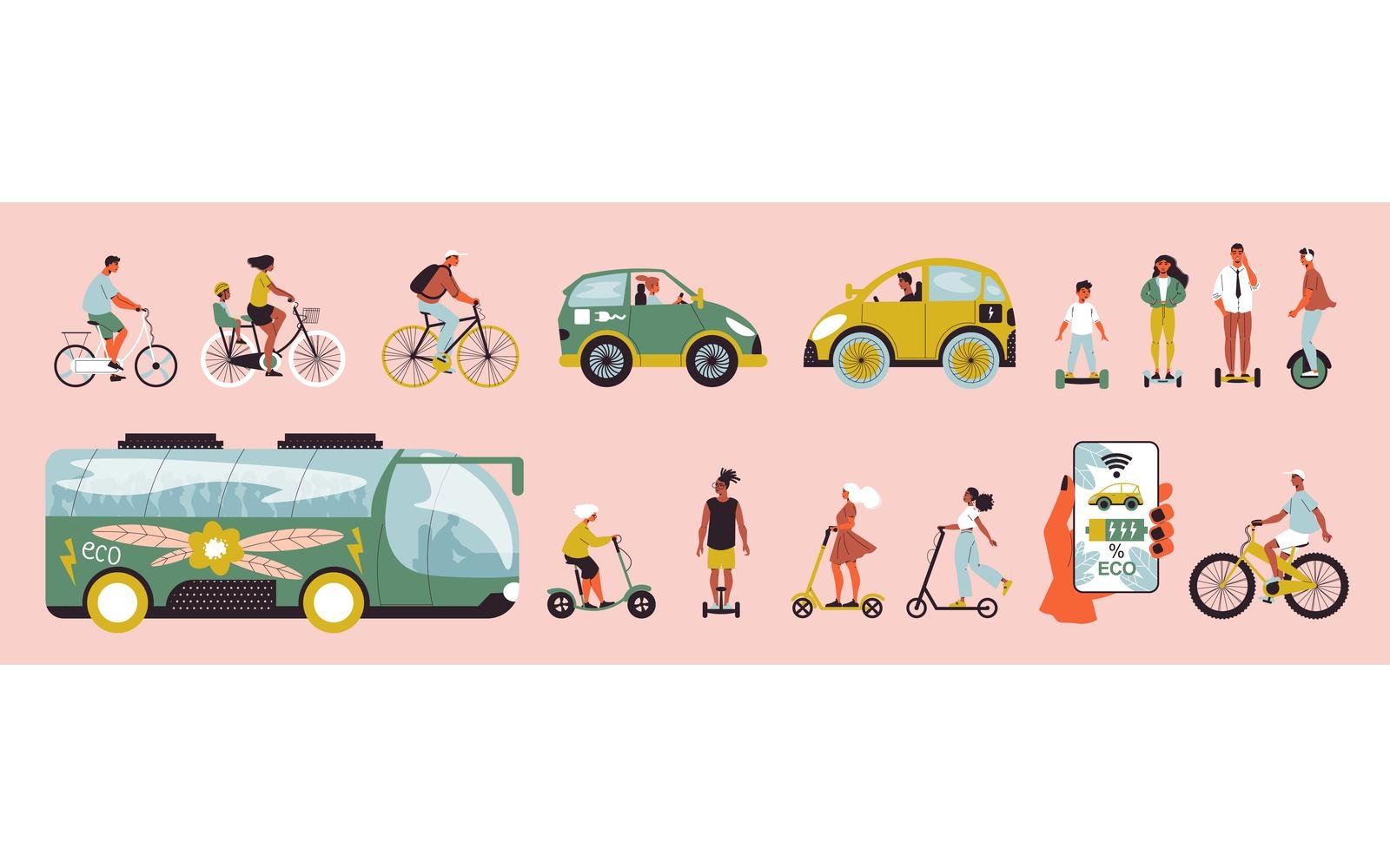 Kit Graphique #204509 Transport Cycliste Web Design - Logo template Preview