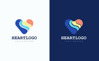 Free Heart Logo Vector Design Concept