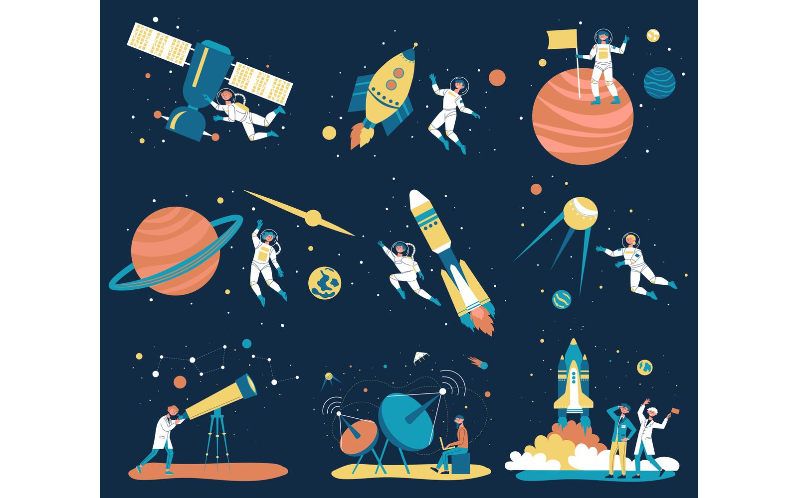 Kit Graphique #204802 Space Astronomie Divers Modles Web - Logo template Preview