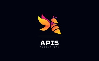 Apis Gradient Colorful Logo