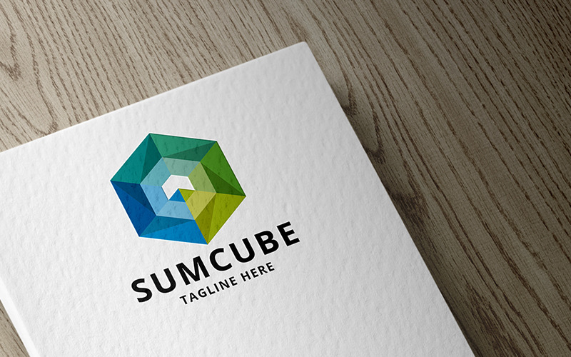 Summit Cube Proffesional Logo Logo Template