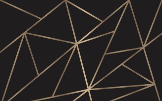 Gold and black Mosaic Pattern background