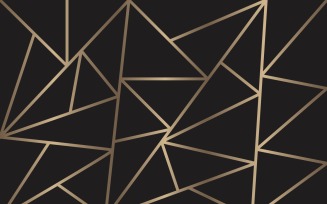 Mosaic gold & black Background template