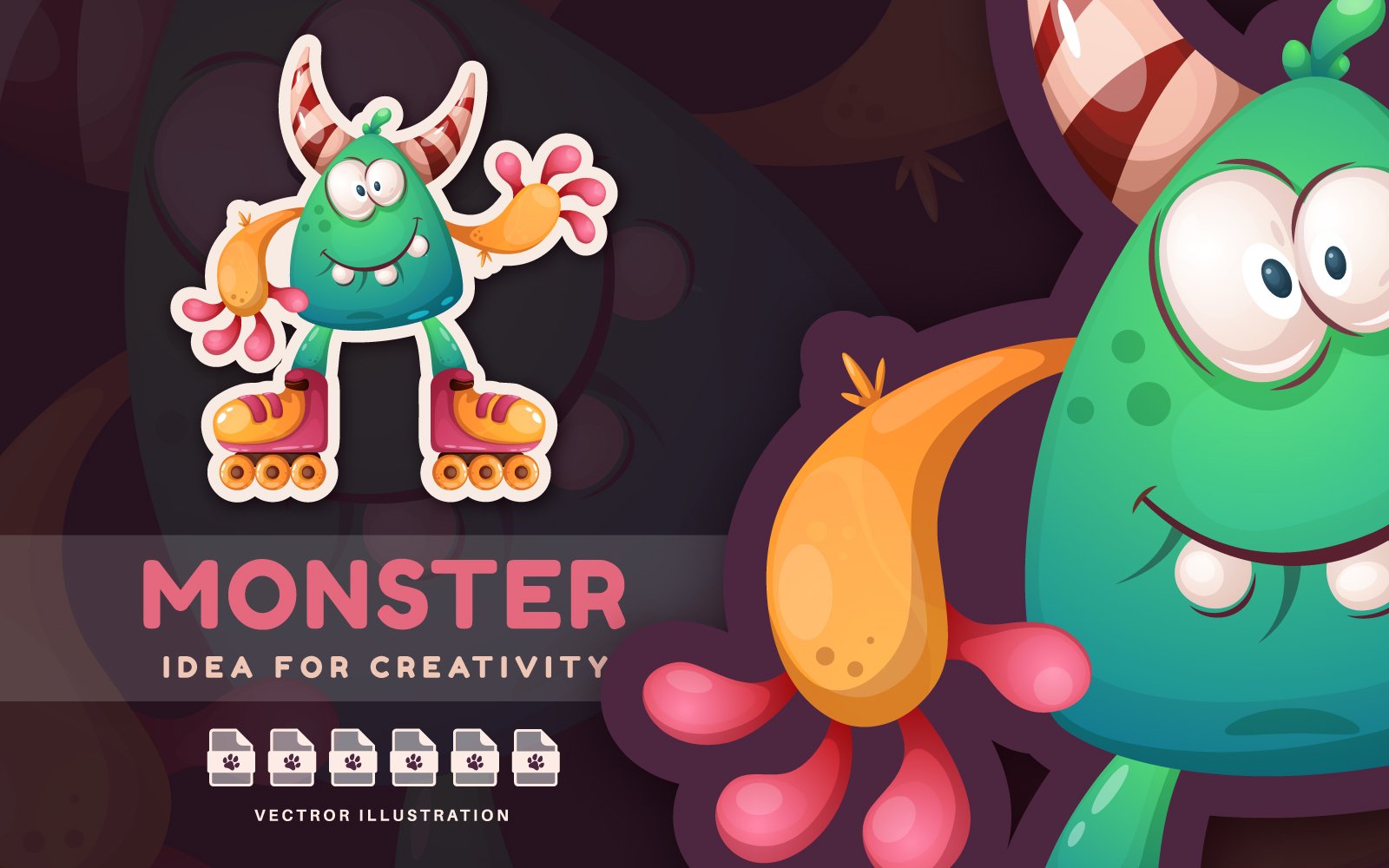 Kit Graphique #205233 Caractere Sticker Web Design - Logo template Preview