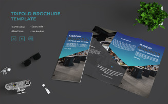 Modern Business - Trifold Brochure