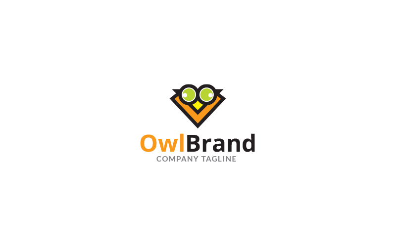 Owl Brand Logo Design Template Logo Template