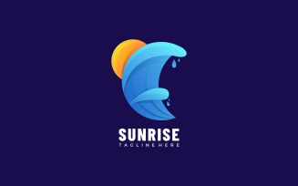 Sunrise Gradient Logo Style