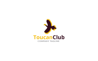 Toucan Club Logo Design Template