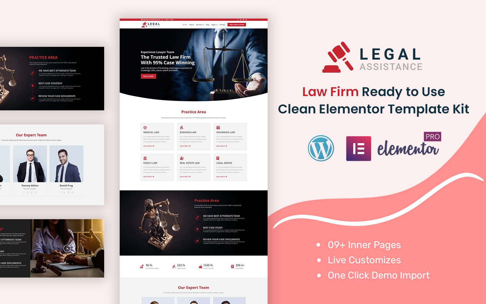 Template #205313 Law Real Webdesign Template - Logo template Preview